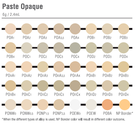 EX-3 PASTE OPAQUE POB3 6g